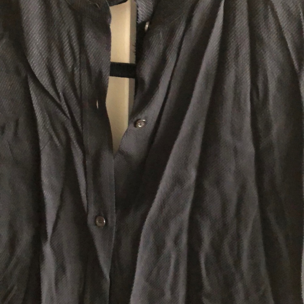 Helmut Lang Sleeveless Button Down With Open Back - image 2